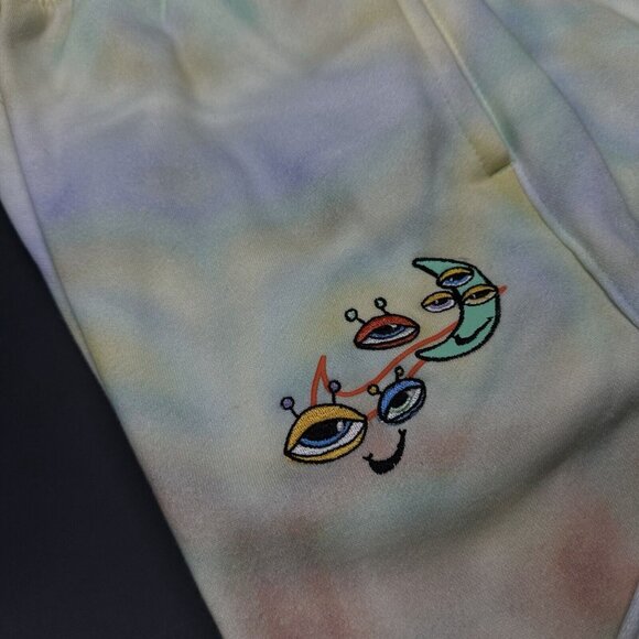 Nike NSW Tie Die Joggers DZ3064-379 Pants Multicolor Men's Sizes - Picture 2 of 7